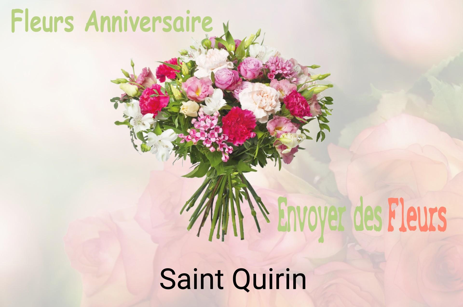 Bouquet de fleurs d’anniversaire livré à Saint-Quirin